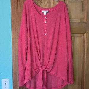 Soft Treasure Bond front tie shirt